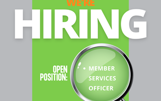 Job Vacancy - Member Services Officer with Occasional Project Work